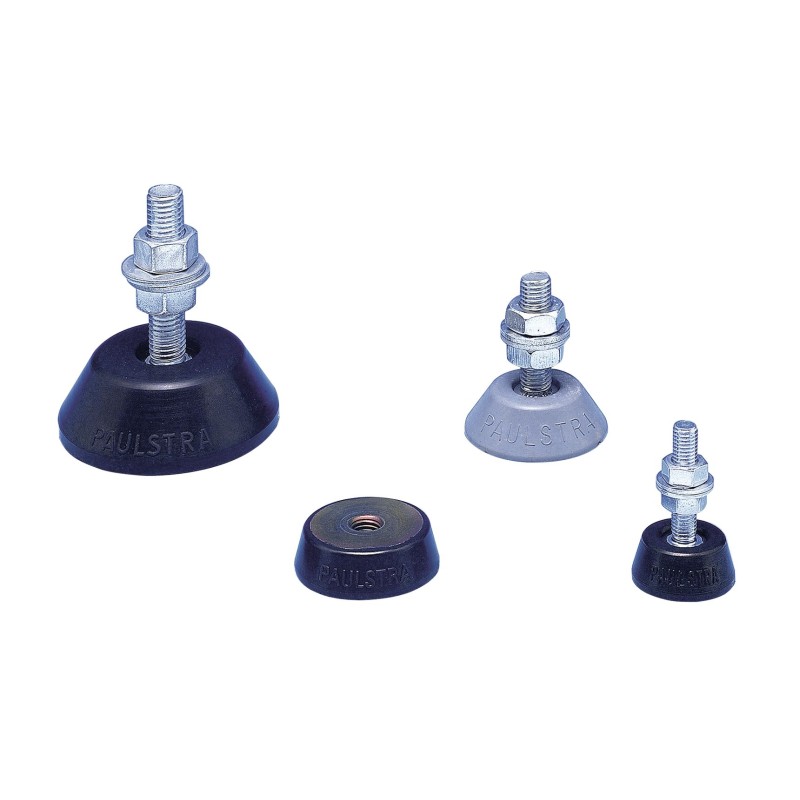 1 pcs - Paulstra Hutchinson M8 32mm Dia. Adjustable Foot, 30daN Static Load Capacity