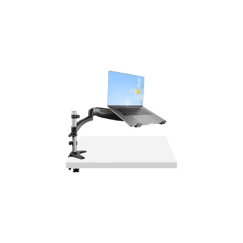 1 pcs - StarTech.com Desk Mounting Monitor Arm, Laptop Tray for 1 x Screen, 34in Screen Size