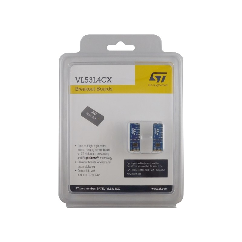 1 pcs - STMicroelectronics SATEL ToF Sensor Evaluation Board VL53L4CX