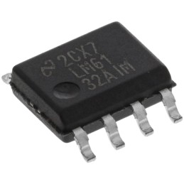 1 pcs - LM6132AIM/NOPB Texas Instruments, Precision, Op Amp, RRIO, 10MHz, 3 - 18 V, 8-Pin SOIC