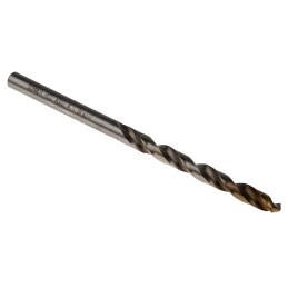 1 Box of 5 - Dormer A002 Series HSS-TiN Twist Drill Bit, 4.1mm Diameter, 75 mm Overall