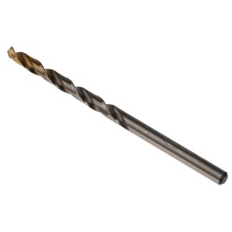1 Box of 5 - Dormer A002 Series HSS-TiN Twist Drill Bit, 4.3mm Diameter, 80 mm Overall