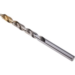1 Box of 5 - Dormer A002 Series HSS-TiN Twist Drill Bit, 6mm Diameter, 93 mm Overall