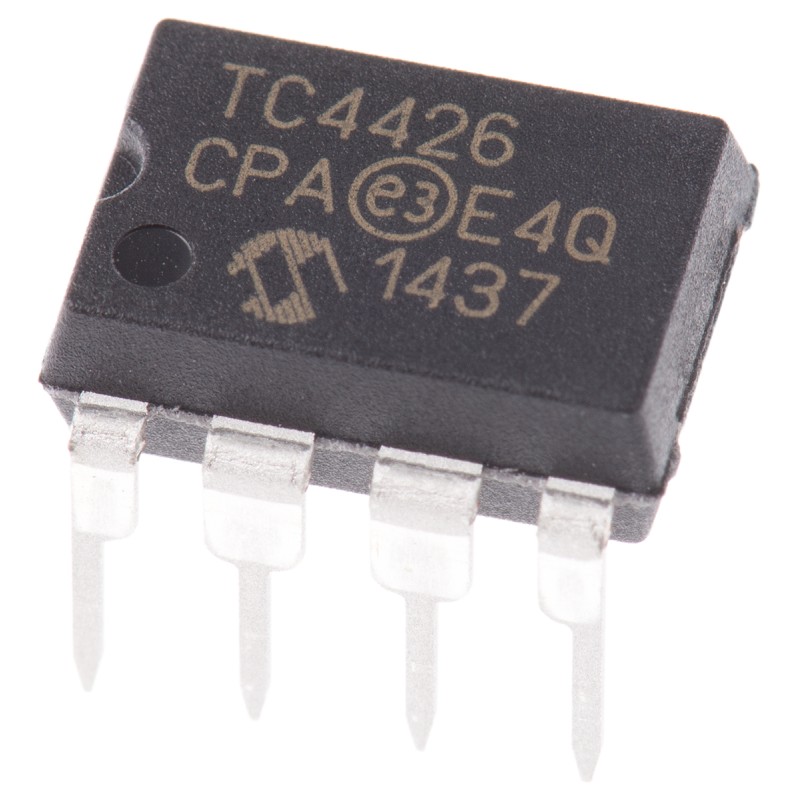 1 pcs - Microchip TC4426CPA, MOSFET 2, 1.5 A, 18V 8-Pin, PDIP