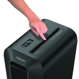1 pcs - Fellowes Powershred LX65 22L Cross Cut Shredder Paper Clips and Credit Cards, Shreds Staples