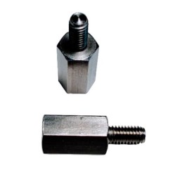 10 pcs - RS PRO Standoff, M3 x M3 Thread, 16mm Body, Stainless Steel, Male/Female, 16mm Stud
