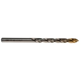 1 Box of 5 - Dormer A002 Series HSS-TiN Twist Drill Bit, 6.2mm Diameter, 101 mm Overall