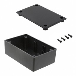 10 pcs : CU-1941 - Box Plastic, ABS Black Cover Included 3.268' L x 2.126' W (83.01mm x 54.00mm) X 1.201' (30.51mm)