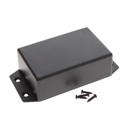 10 pcs : CU-1941-MB - Box Plastic, ABS Black Cover Included 3.268' L x 2.126' W (83.01mm x 54.00mm) X 1.201' (30.51mm)