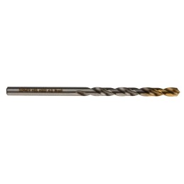 1 Box of 5 - Dormer A002 Series HSS-TiN Twist Drill Bit, 4mm Diameter, 75 mm Overall