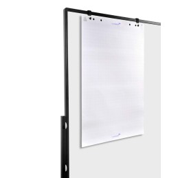 1 pcs - Legamaster Wheeled White Office Divider, 2260mm Height, 1200mm Width