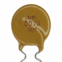 10 pcs : 0ZRM0075FF1E - PTC RESET FUSE 120V 750MA RADIAL
