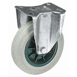 1 pcs - LAG Fixed Castor Wheel, 55kg Capacity, 80mm Wheel