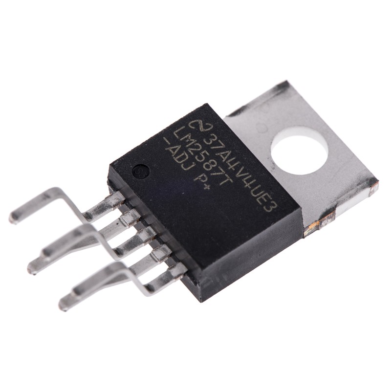 1 pcs - Texas Instruments LM2587T-ADJ/NOPB, Boost Converter, Step Up Adjustable, 115 kHz 5-Pin, TO-220