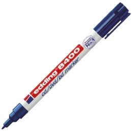 1 pcs - Edding Extra Fine Tip Blue Marker Pen