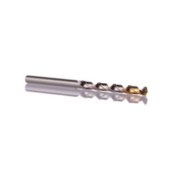 1 Box of 5 - Dormer A002 Series HSS-TiN Twist Drill Bit, 3.3mm Diameter, 65 mm Overall