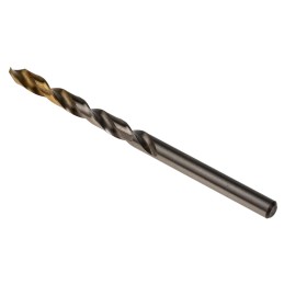 1 Box of 5 - Dormer A002 Series HSS-TiN Twist Drill Bit, 4.7mm Diameter, 80 mm Overall