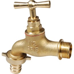 1 pcs - Sferaco Brass Lever Gardening Tap, 1/2in