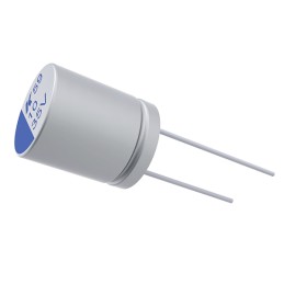 250 pcs - KEMET 150μF Through Hole Polymer Capacitor, 35V dc