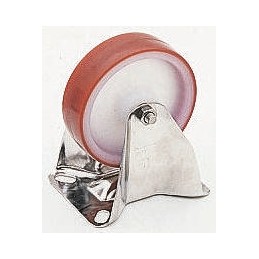 1 pcs - LAG Fixed Castor Wheel, 100kg Capacity, 80mm Wheel