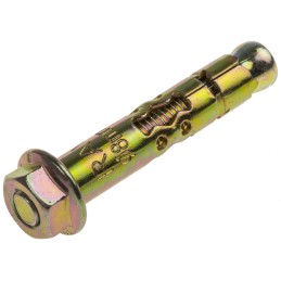 10 pcs - RawlPlug Steel Masonry Anchor M6 x 40mm, 8mm Fixing Hole