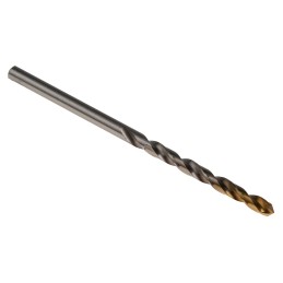 1 Box of 5 - Dormer A002 Series HSS-TiN Twist Drill Bit, 3mm Diameter, 61 mm Overall