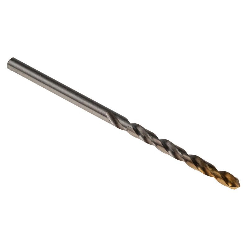 1 Box of 5 - Dormer A002 Series HSS-TiN Twist Drill Bit, 3mm Diameter, 61 mm Overall