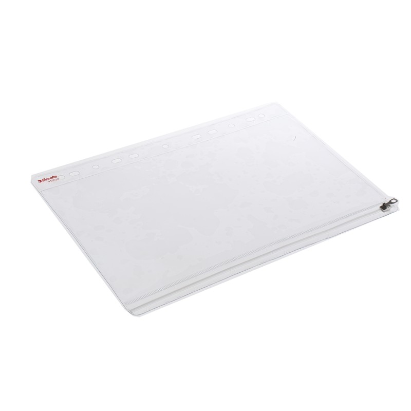 5 pcs - Esselte Transparent A4 Punched Pocket
