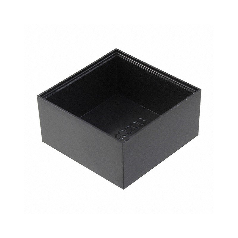 10 pcs : PB-1563 - Box, Potting Plastic, ABS Black Open End(s) 1.546' L x 1.546' W (39.27mm x 39.27mm) X 0.787' (19.99mm)
