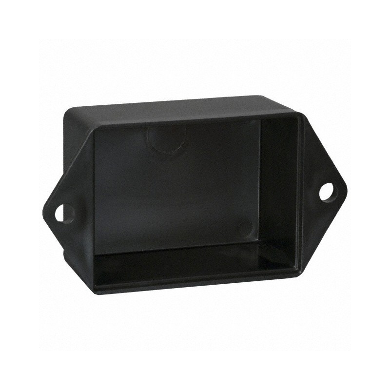 10 pcs : PB-1558-TF - Box, Potting Plastic, ABS Black Open End(s) 2.000' L x 1.500' W (50.80mm x 38.10mm) X 1.000' (25.40mm)