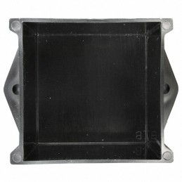 10 pcs : PB-1574-BF - Box, Potting Plastic, ABS Black Open End(s) 2.000' L x 2.000' W (50.80mm x 50.80mm) X 1.500' (38.10mm)