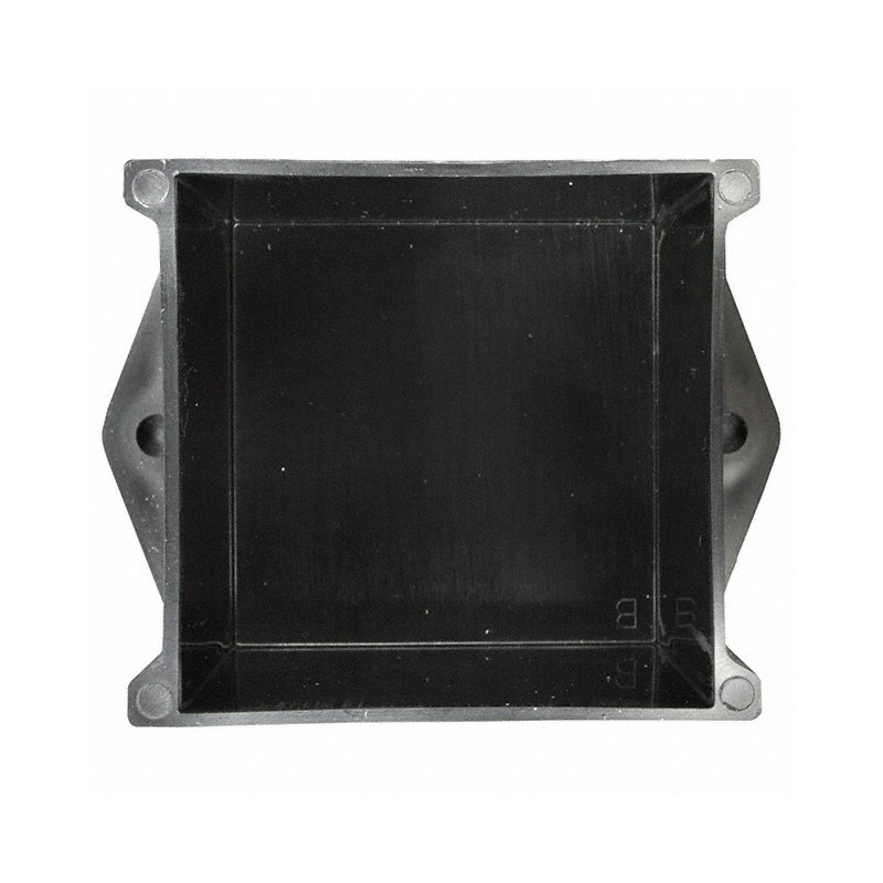 10 pcs : PB-1574-BF - Box, Potting Plastic, ABS Black Open End(s) 2.000' L x 2.000' W (50.80mm x 50.80mm) X 1.500' (38.10mm)