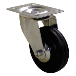 1 pcs - Guitel Hervieu Swivel Castor Wheel, 80kg Capacity, 80mm Wheel