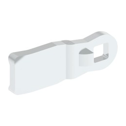 10 pcs : 30403159 - Cam With Stopper 0.079' (2.00mm) Cam Height 1.772' (45.00mm) Cam Length Steel, Zinc Plated