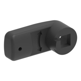 10 pcs : 30402005 - Cam With Stopper 0.236' (6.00mm) Cam Height 1.378' (35.00mm) Cam Length Plastic