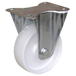 1 pcs - Guitel Hervieu Fixed Castor Wheel, 100kg Capacity, 100mm Wheel