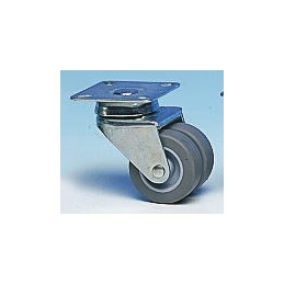 1 pcs - Guitel Hervieu Swivel Castor Wheel, 60kg Capacity, 50mm Wheel