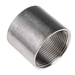 1 pcs - RS PRO Stainless Steel Pipe Fitting Socket, Female G 1-1/2in x Female G 1-1/2in