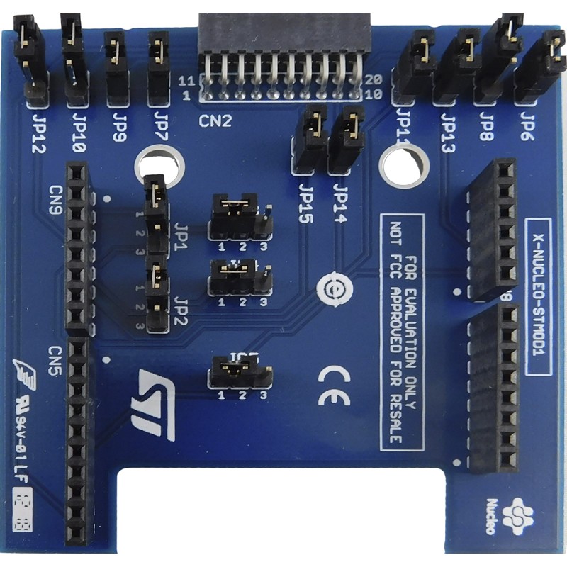 1 pcs - STMicroelectronics STMod+ Connector Expansion Board Expansion Board for STM32 Nucleo X-NUCLEO-STMODA1