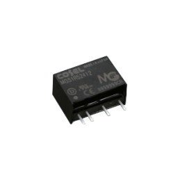 1 pcs - Cosel MGS DC-DC Converter, 3.3V dc/ 400mA Output, 4.5 - 9 V dc Input, 1.32W, PCB Mount, +85°C Max Temp -40°C Min