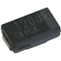 3500 pcs - Panasonic 470μF Surface Mount Polymer Capacitor, 2V dc