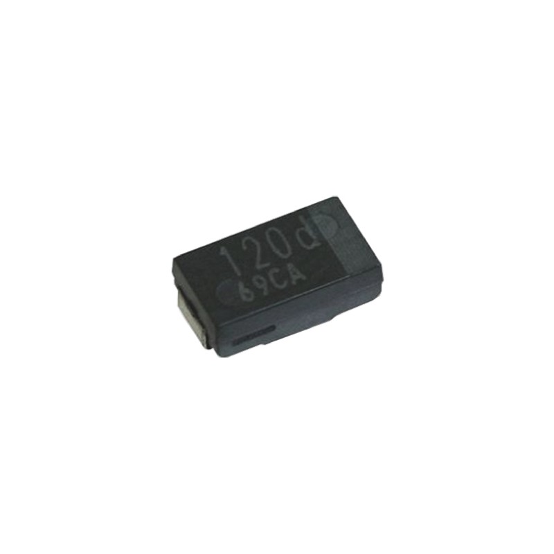 3500 pcs - Panasonic 470μF Surface Mount Polymer Capacitor, 2V dc