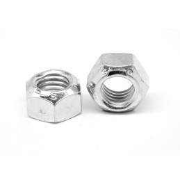 100 pcs - RS PRO Steel Lock Nut, 5/16-24in