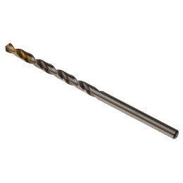 1 Box of 5 - Dormer A002 Series HSS-TiN Twist Drill Bit, 3.4mm Diameter, 70 mm Overall