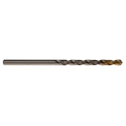 1 Box of 5 - Dormer A002 Series HSS-TiN Twist Drill Bit, 3.4mm Diameter, 70 mm Overall
