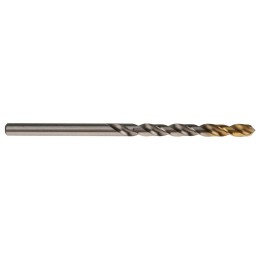 1 Box of 5 - Dormer A002 Series HSS-TiN Twist Drill Bit, 3.9mm Diameter, 75 mm Overall