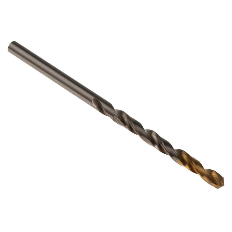 1 Box of 5 - Dormer A002 Series HSS-TiN Twist Drill Bit, 3.5mm Diameter, 70 mm Overall