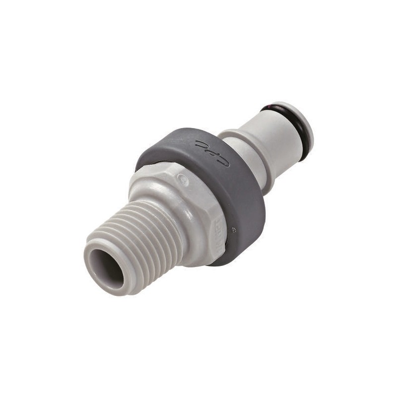 1 pcs - Colder Products Hose Connector, Straight Hose Tail Coupling, BSPT 1/4in, 8.3 bar