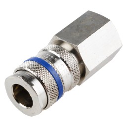 1 pcs - RS PRO Steel Female Pneumatic Quick Connect Coupling, G 1/2 Female Threaded