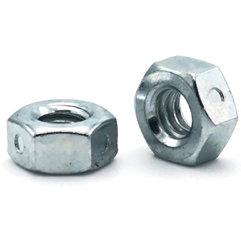 100 pcs - RS PRO Steel Lock Nut, 3/8-16in